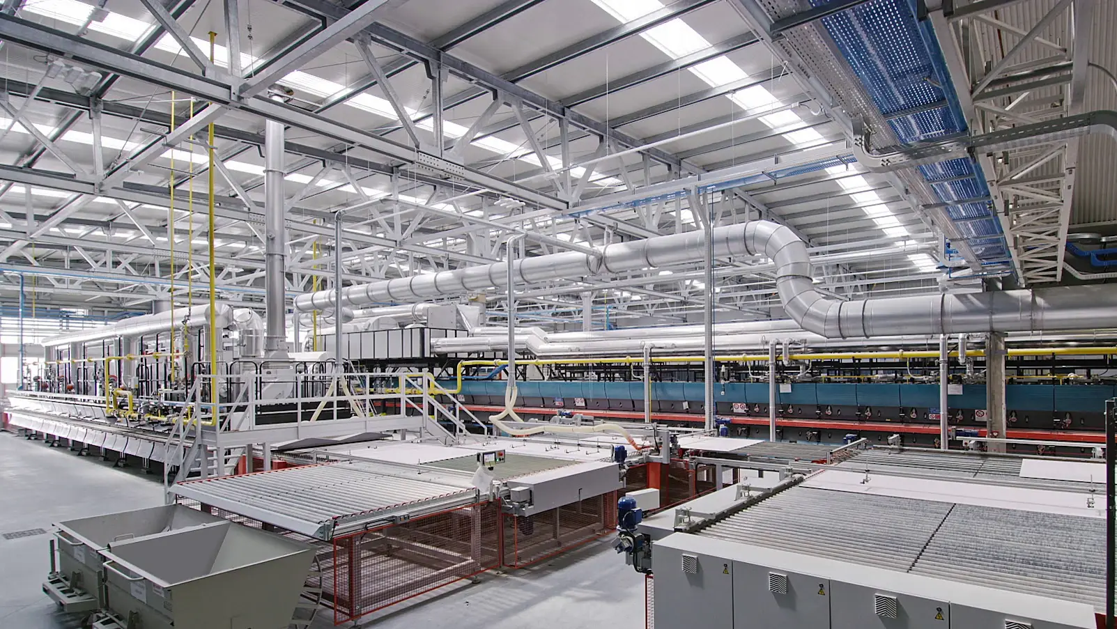 Ceramic and porcelain tile manufacturing unit in Morbi, India – advanced tile production facility