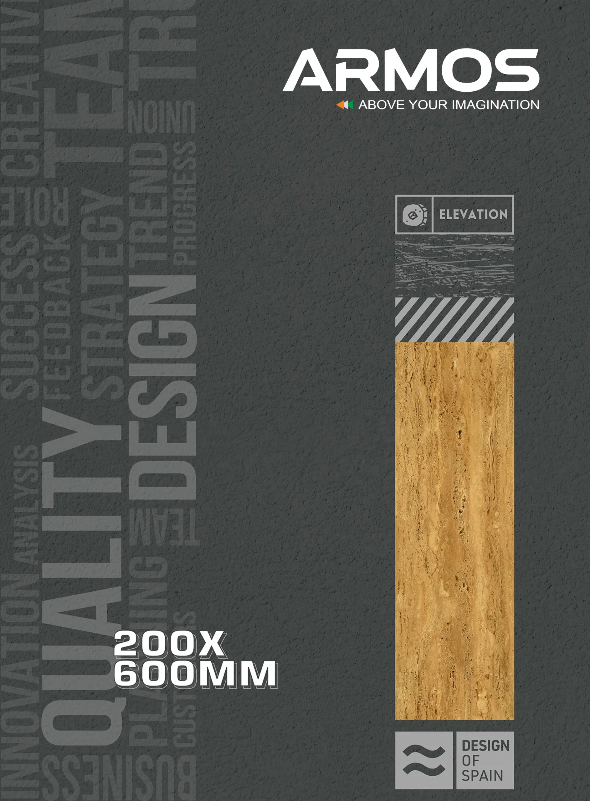 Wood-look ceramic tiles 200x600mm – Natural timber design for indoor and outdoor use